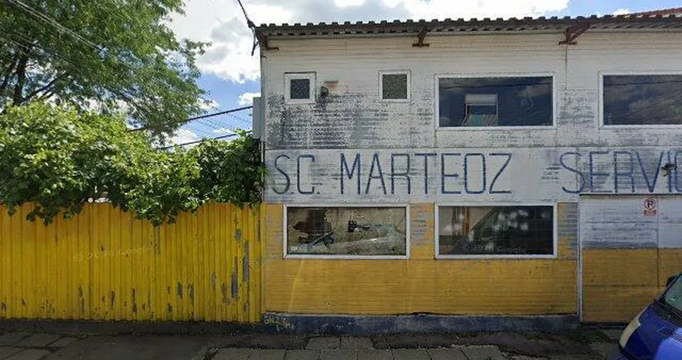 Fațada atelierului Marteoz din Strada Dumitru Marinescu 20, Constanța